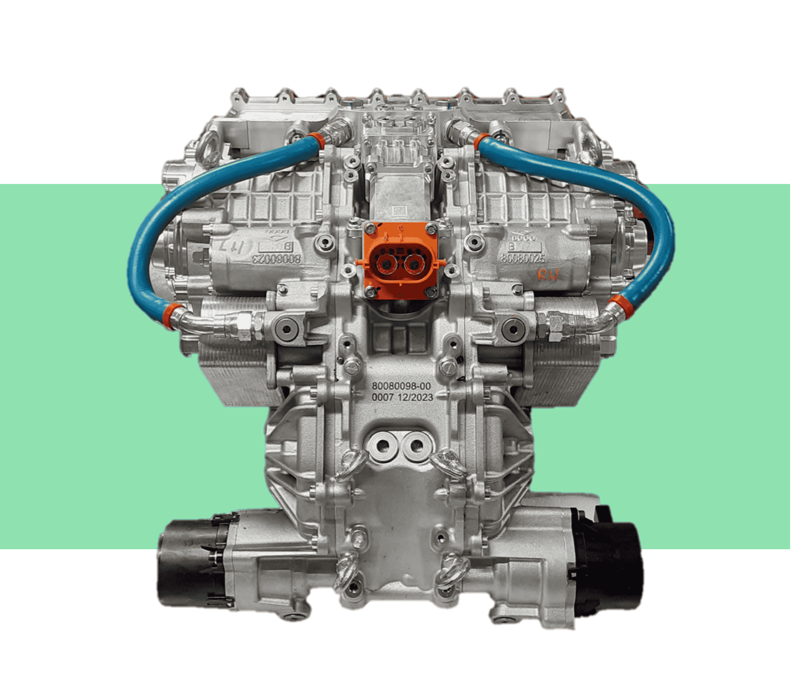 home motor transparent with green bg